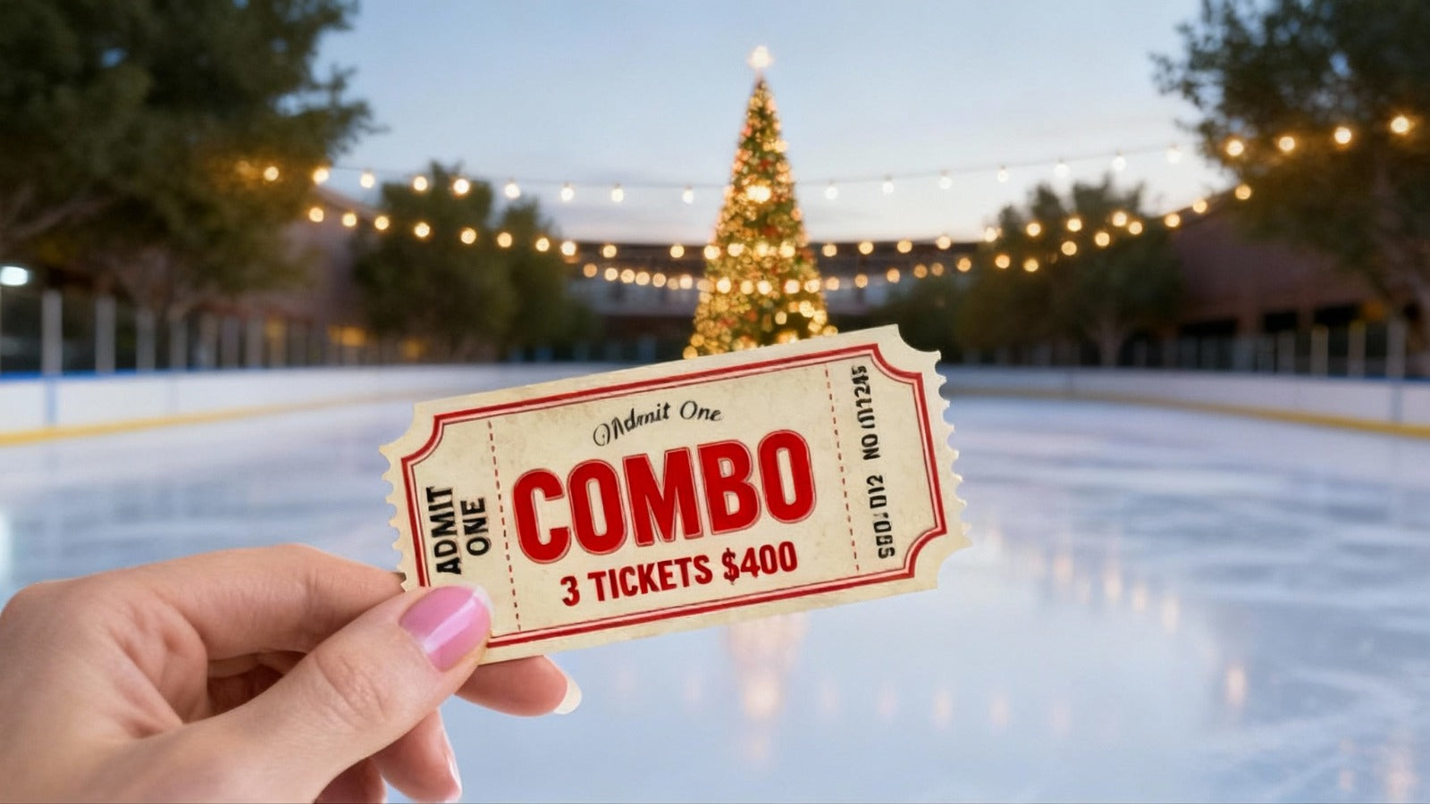 Paquete compra 3 pases individuales por $400